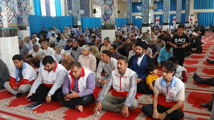 نماز جمعه دیلم به روایت تصویر