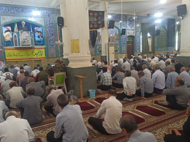 نماز جمعه برازجان به روایت تصویر