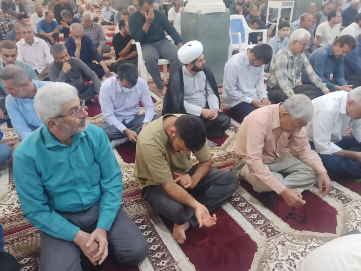 نماز جمعه برازجان به روایت تصویر