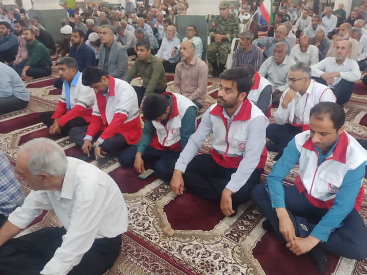 نماز جمعه برازجان به روایت تصویر