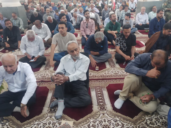 نماز جمعه برازجان به روایت تصویر