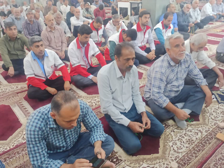 نماز جمعه برازجان به روایت تصویر