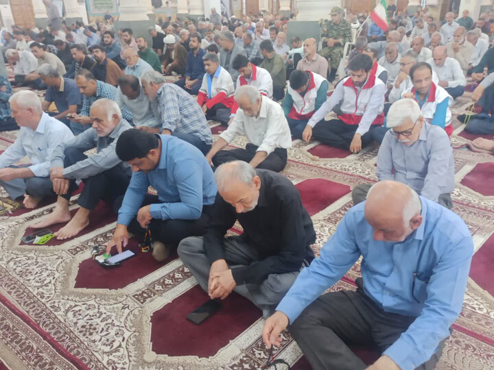 نماز جمعه برازجان به روایت تصویر