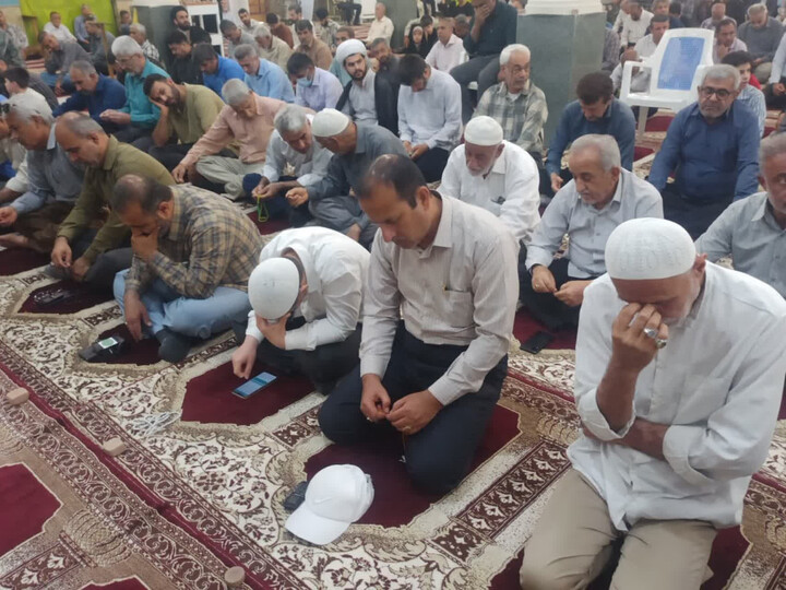 نماز جمعه برازجان به روایت تصویر