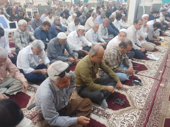 نماز جمعه برازجان به روایت تصویر