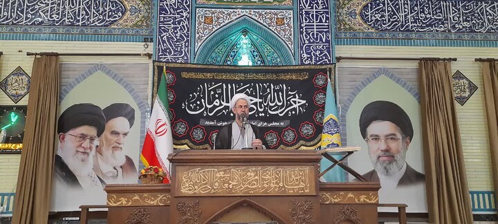 تصاویر/ اقامه نمازجمعه شهر اسکو