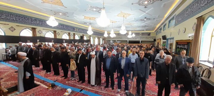 تصاویر/ اقامه نمازجمعه شهر اسکو