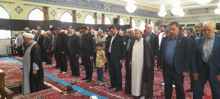 تصاویر/ اقامه نمازجمعه شهر اسکو