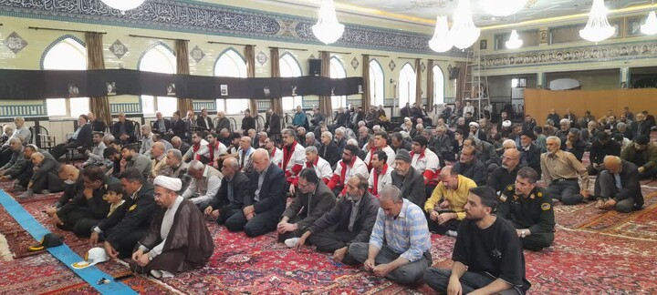 تصاویر/ اقامه نمازجمعه شهر اسکو