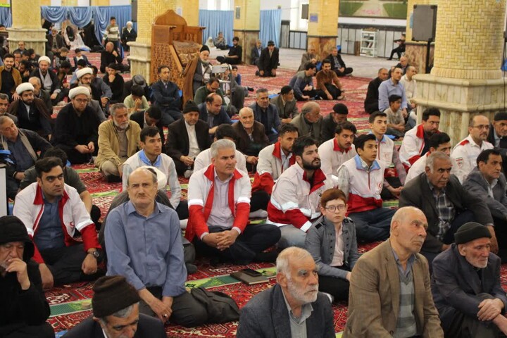 تصاویر/ اقامه نمازجمعه شهر بناب