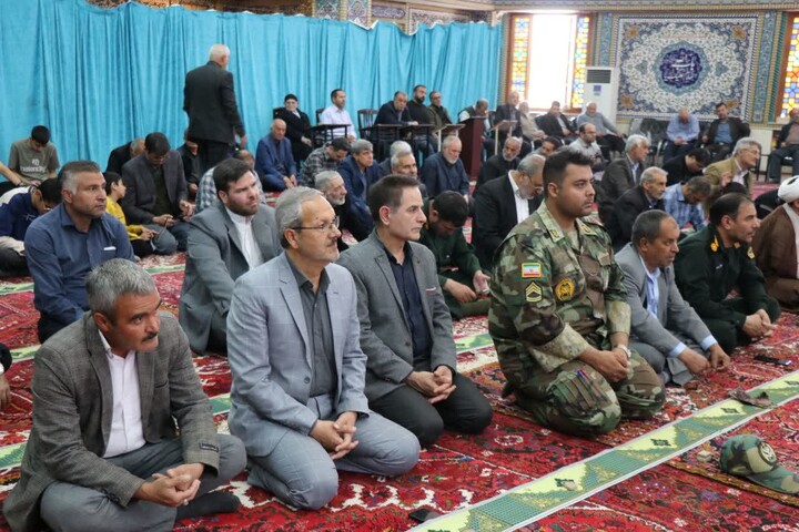 تصاویر/ اقامه نمازجمعه شهر جلفا