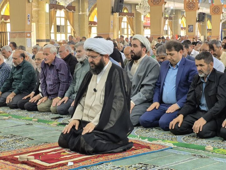 تصاویر/ نماز عبادی سیاسی جمعه در پاکدشت
