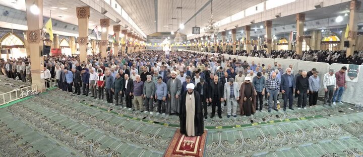 تصاویر/ نماز عبادی سیاسی جمعه در پاکدشت