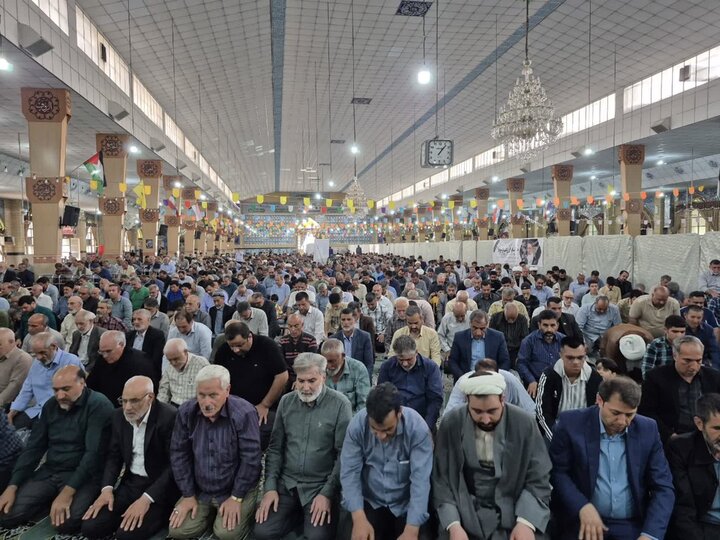 تصاویر/ نماز عبادی سیاسی جمعه در پاکدشت