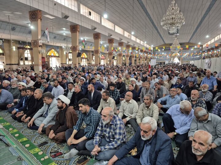 تصاویر/ نماز عبادی سیاسی جمعه در پاکدشت