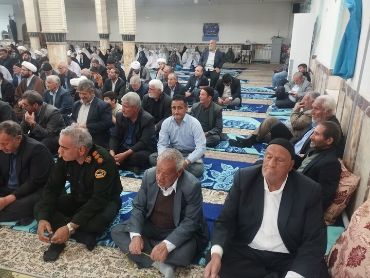 تصاویر/ اقامه نمازجمعه شهر لیلان