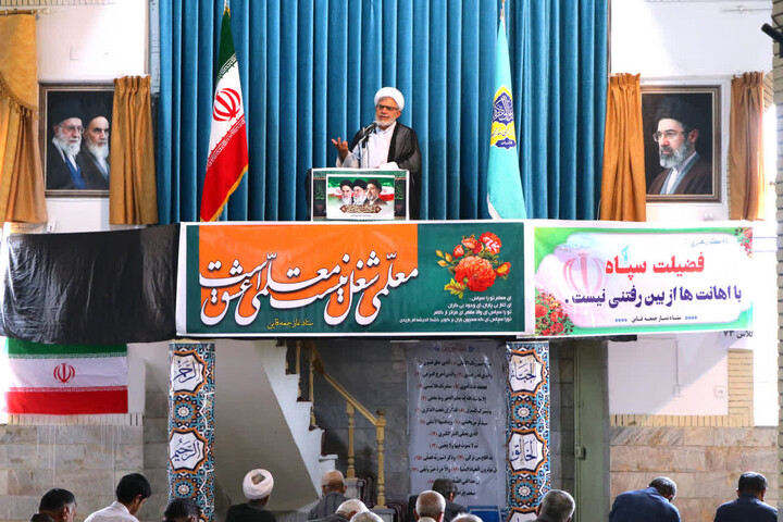 تصاویر| نماز جمعه عبادی سیاسی قاین