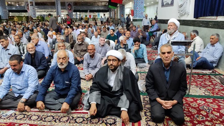 تصاویر| نماز جمعه عبادی سیاسی بیرجند