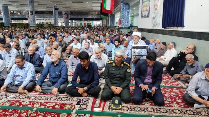 تصاویر| نماز جمعه عبادی سیاسی بیرجند