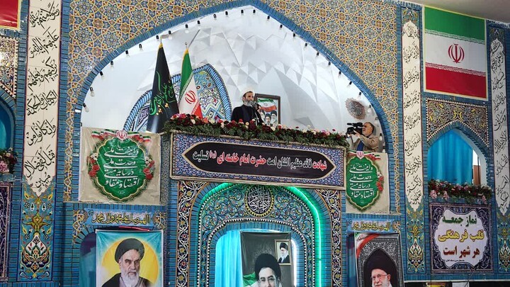 تصاویر| نماز جمعه عبادی سیاسی بیرجند