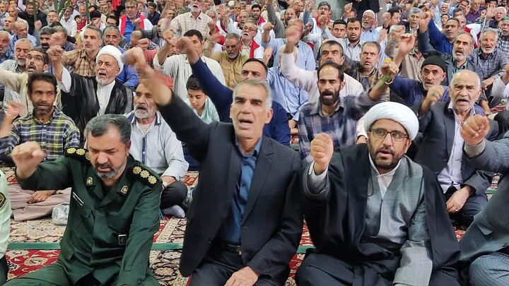 تصاویر| نماز جمعه عبادی سیاسی بیرجند