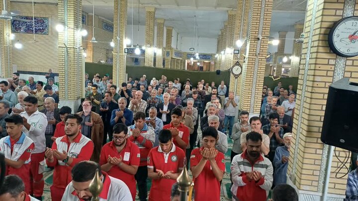 تصاویر/اقامه نماز عبادی سیاسی جمعه در زرندیه