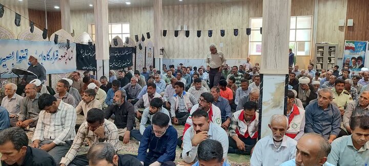 تصاویر/ اقامه نمازجمعه شهر منوجان