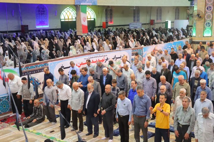 تصاویر/ نماز باشکوه عبادی‌ـ‌سیاسی جمعه در اسلامشهر