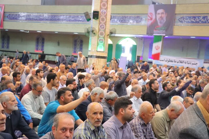 تصاویر/ نماز باشکوه عبادی‌ـ‌سیاسی جمعه در اسلامشهر
