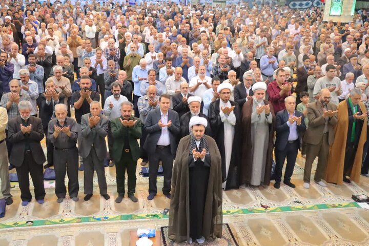 تصاویر/ نماز باشکوه عبادی‌ـ‌سیاسی جمعه در اسلامشهر