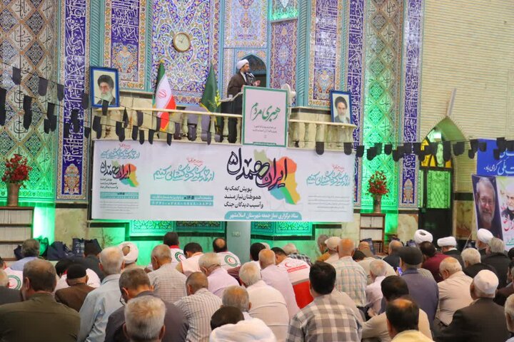 تصاویر/ نماز باشکوه عبادی‌ـ‌سیاسی جمعه در اسلامشهر