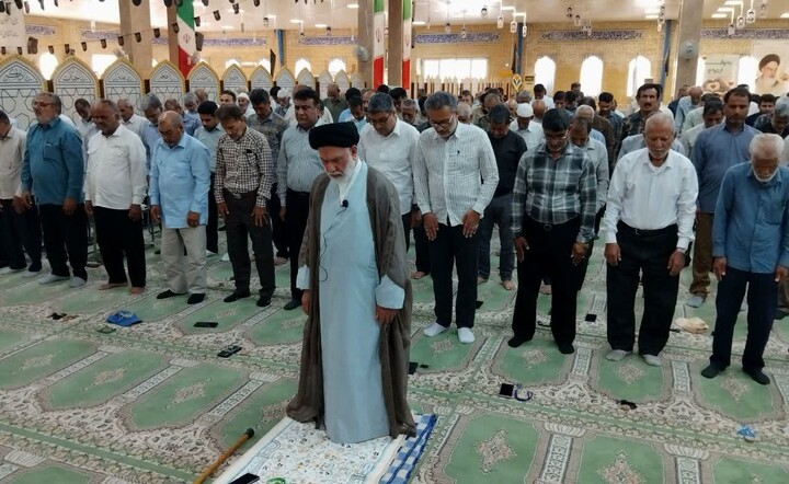 نماز جمعه دیر به روایت تصویر