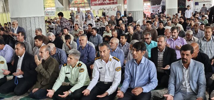 تصاویر/ اقامه نمازجمعه شهر جیرفت