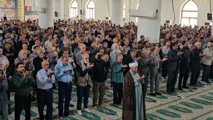 تصاویر/ اقامه نمازجمعه شهر جیرفت