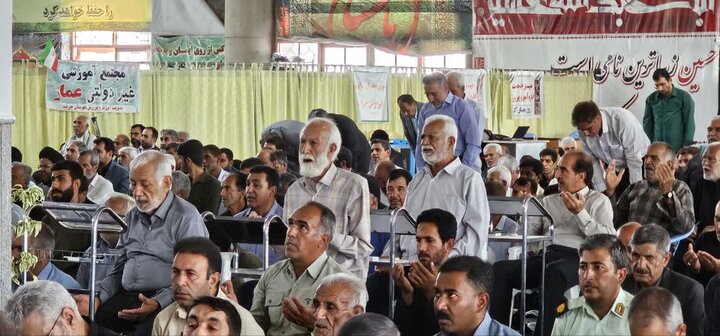 تصاویر/ اقامه نمازجمعه شهر جیرفت