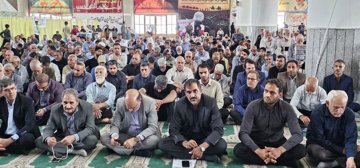 تصاویر/ اقامه نمازجمعه شهر جیرفت
