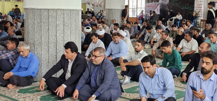تصاویر/ اقامه نمازجمعه شهر جیرفت