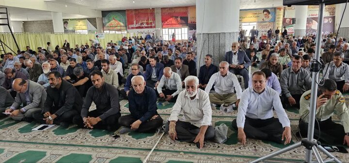 تصاویر/ اقامه نمازجمعه شهر جیرفت