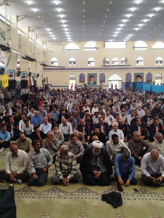 تصاویر/ اقامه نمازجمعه شهربابک