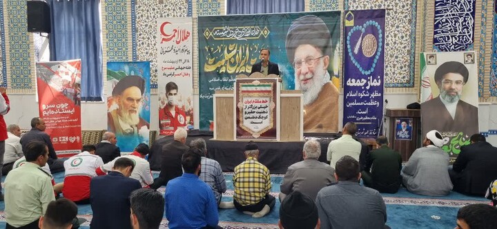 تصاویر| نماز جمعه عبادی سیاسی سربیشه
