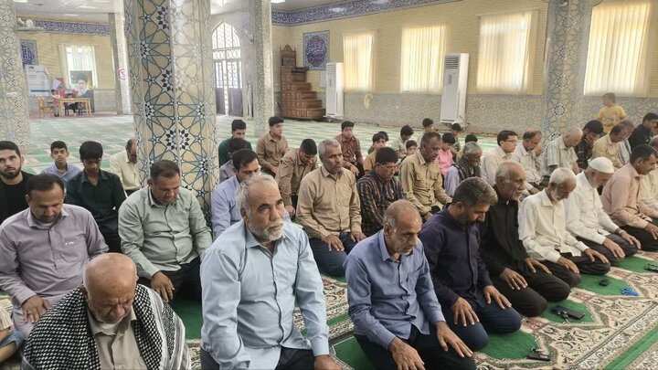 تصاویر/ اقامه نمازجمعه شهر فاریاب