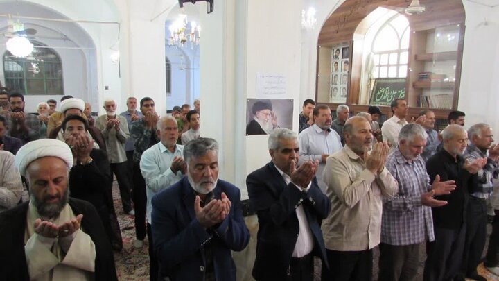 تصاویر/ اقامه نمازجمعه شهر کاظم آباد