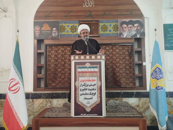 تصاویر/ اقامه نمازجمعه شهر کاظم آباد