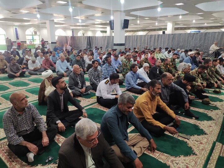 تصاویر| نماز جمعه عبادی سیاسی نهبندان