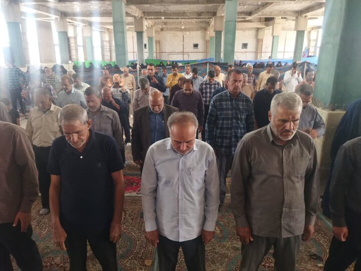 تصاویر/ اقامه نمازجمعه شهر محی آباد