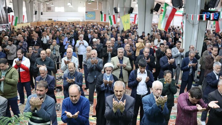 تصاویر/ اقامه نمازجمعه شهر مرند