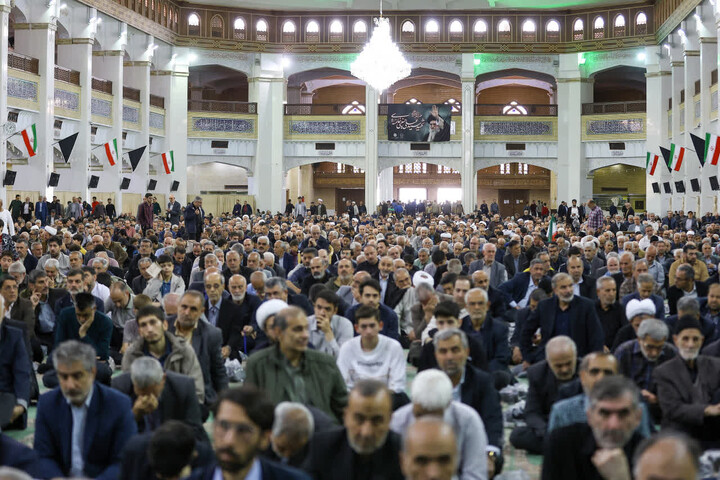 تصاویر/ اقامه نمازجمعه شهر تبریز