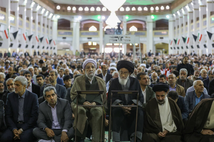 تصاویر/ اقامه نمازجمعه شهر تبریز