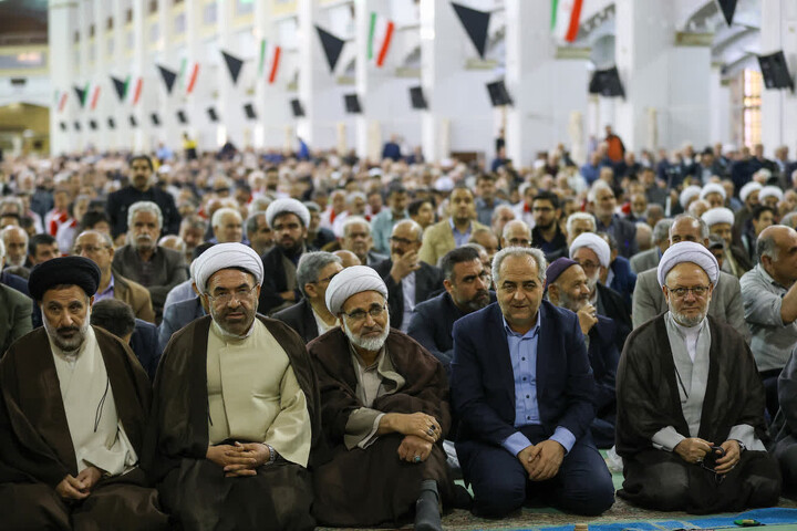 تصاویر/ اقامه نمازجمعه شهر تبریز
