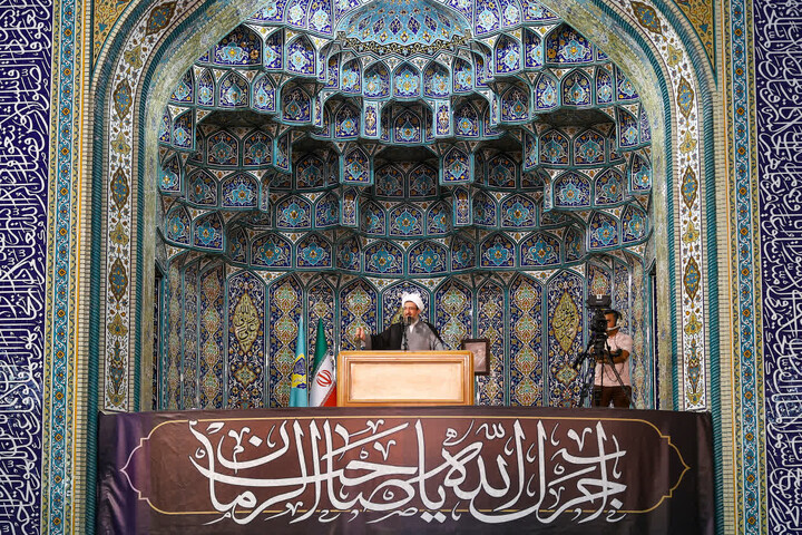 تصاویر/ اقامه نمازجمعه شهر تبریز
